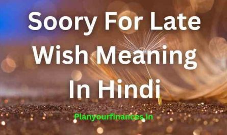 Sorry for late wish meaning in hindi | Sorry for late wish का मतलब